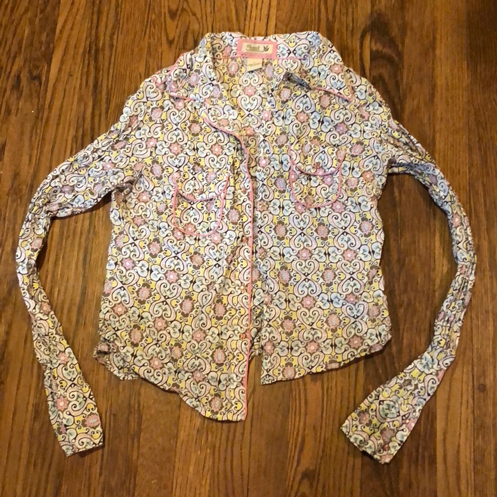 Vintage Paisley Large Fossil Shirt